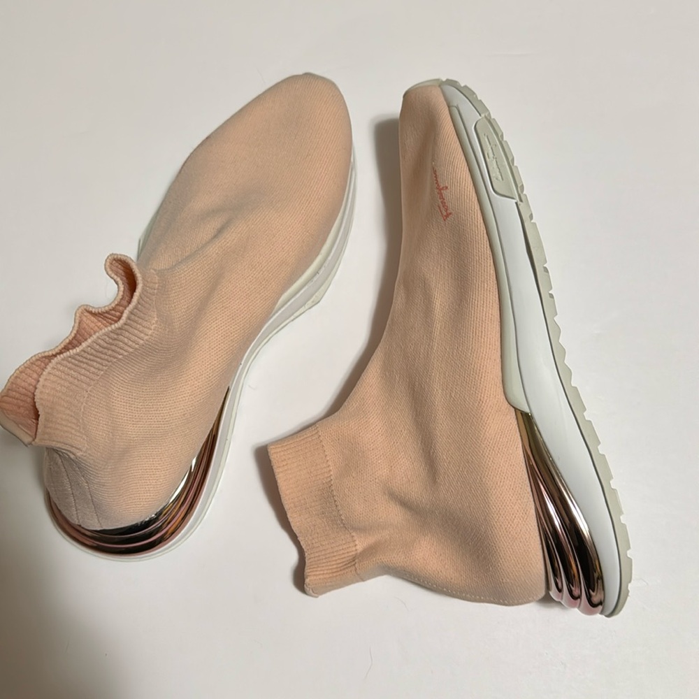 Salvatore ferragamo knit sock sneakers